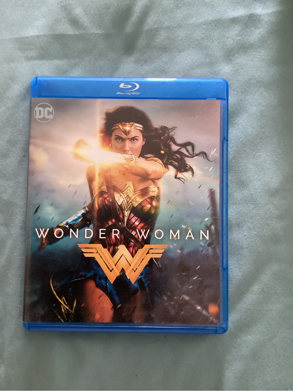 Warner Bros. Wonder Woman Blu-ray — Blue, Gold, Red